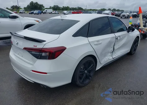 2025 Honda Civic Si Base W/High Performance Summer Tires/ z USA, uszkodzony, nr VIN 2HGFE1E52SH472982